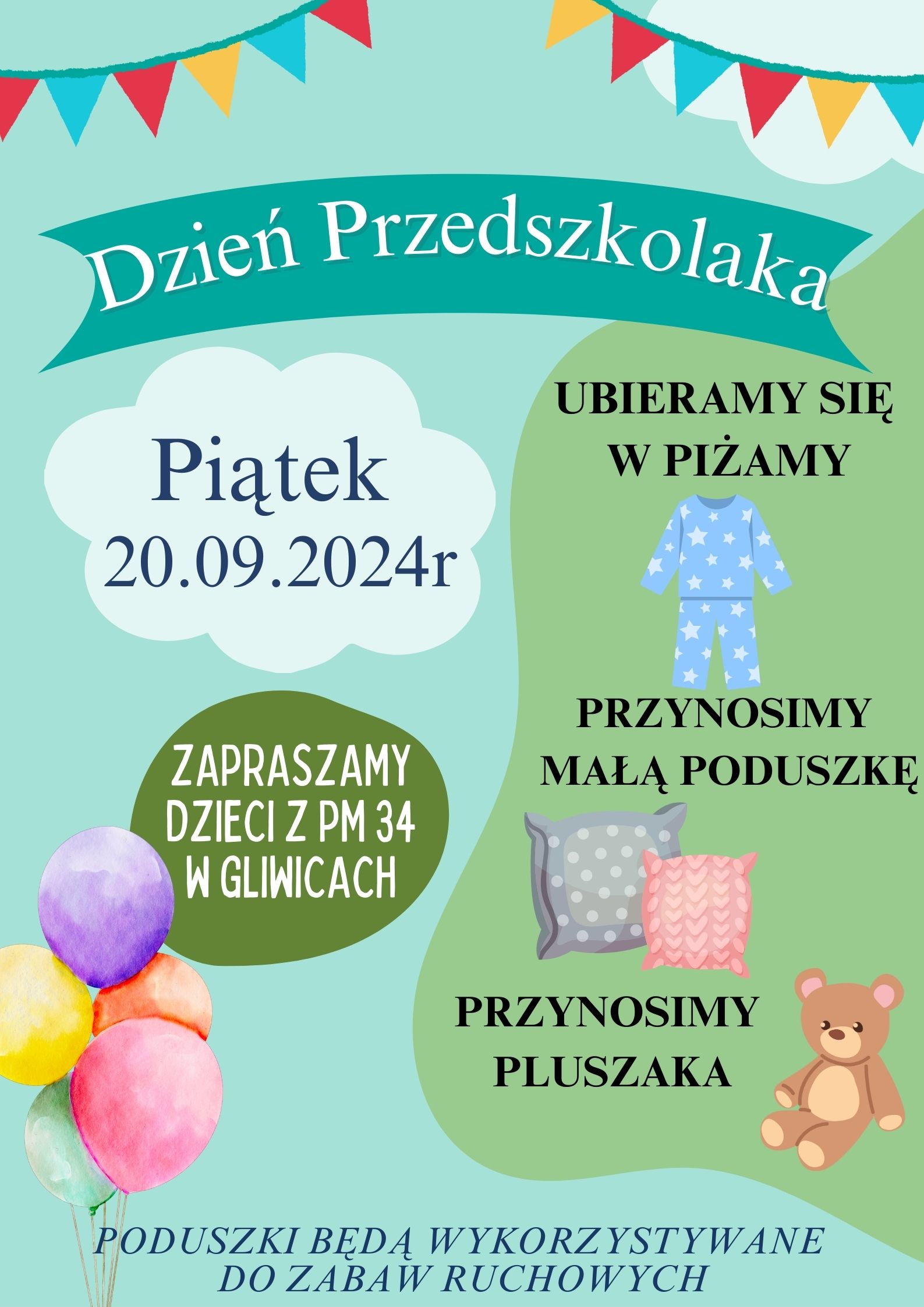 dzien przedszkolaka plakat